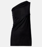 Rick Owens Athena one-shoulder top