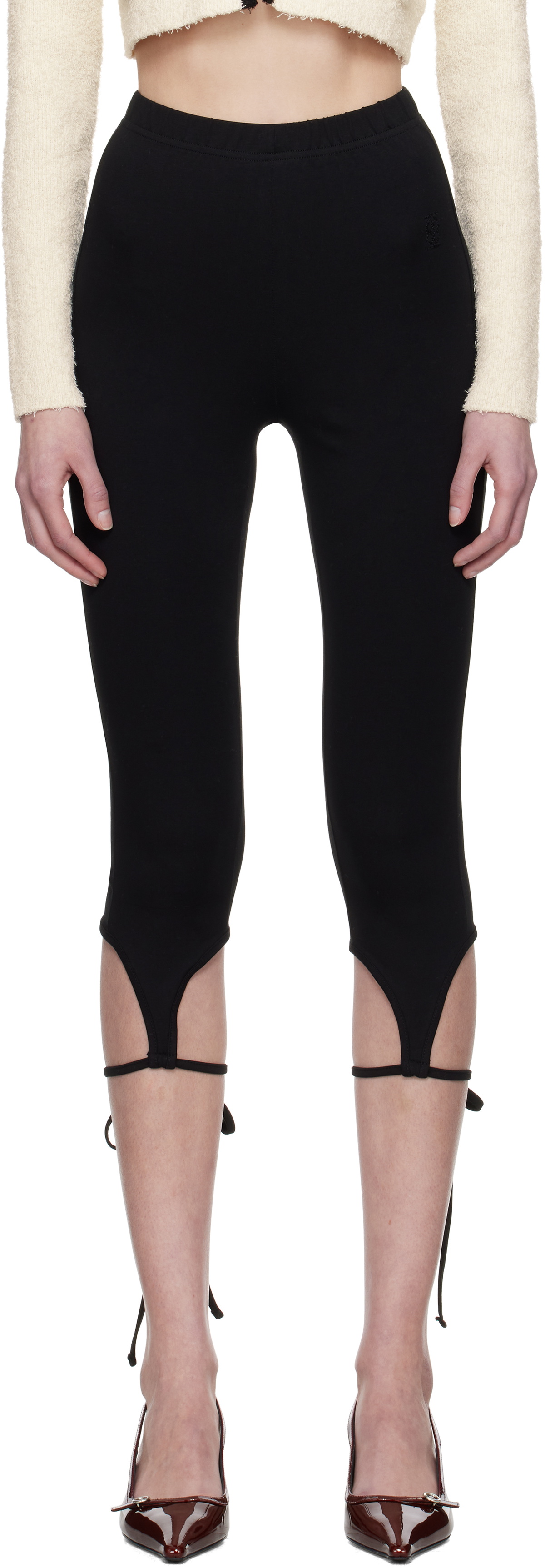 Kijun Black Capri Leggings