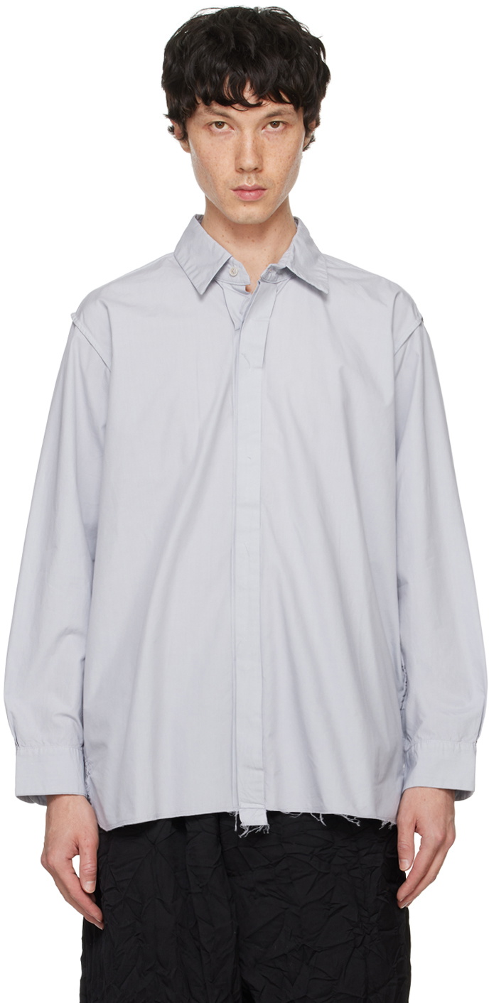 Camiel Fortgens Gray Inside Out Basic Shirt