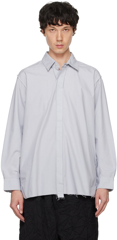 Photo: Camiel Fortgens Gray Inside Out Basic Shirt