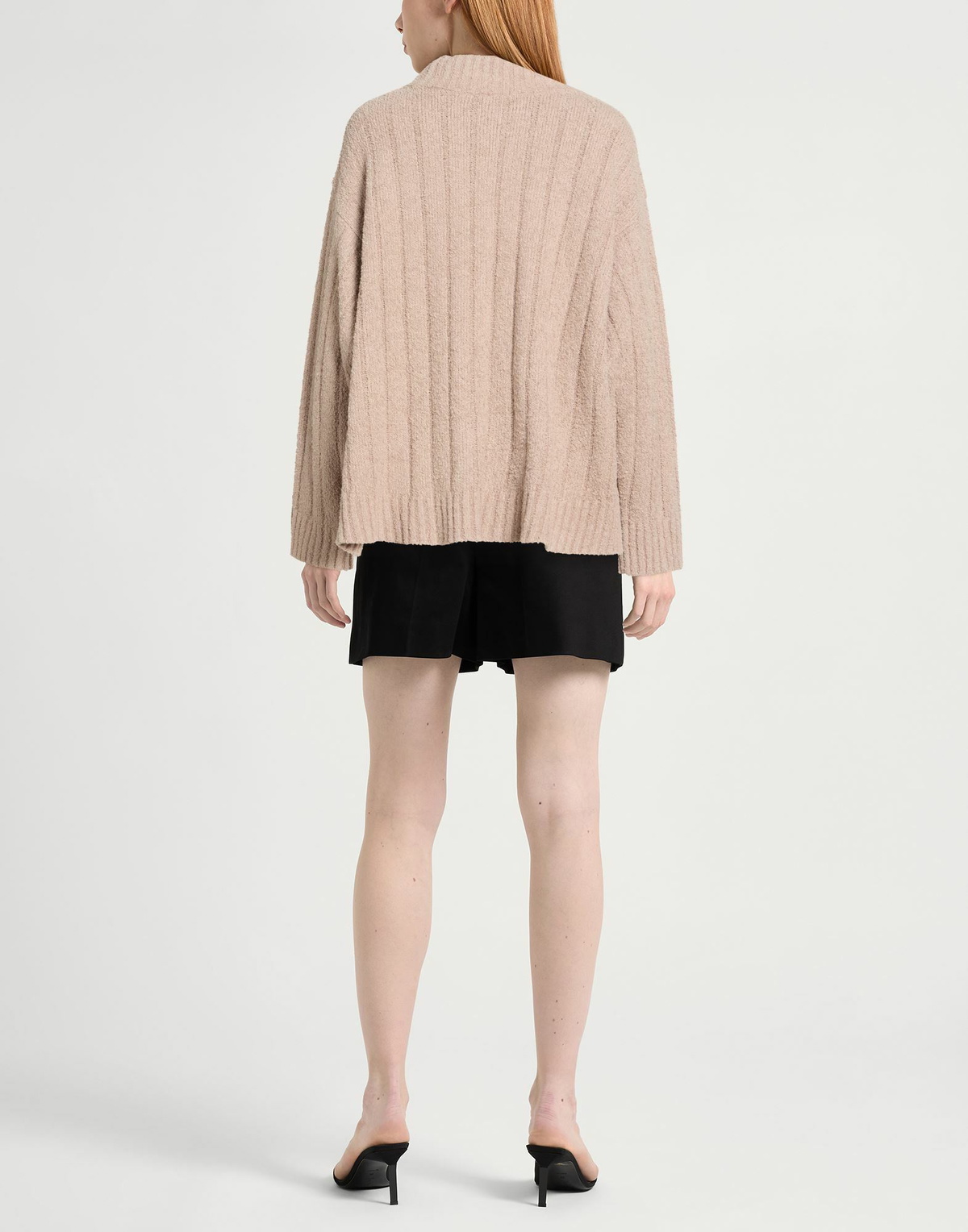 Eileen Fisher Womens Turtleneck Taupe