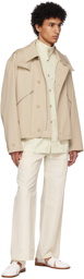 LEMAIRE Beige Boxy Jacket