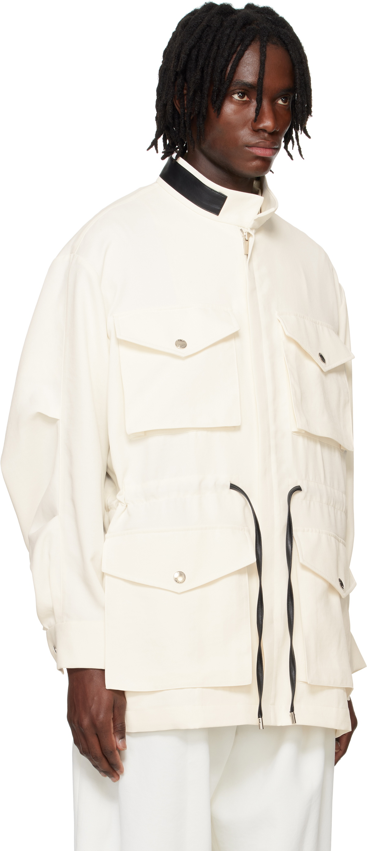 System Off-White Bicolor 4 Pocket Jacket