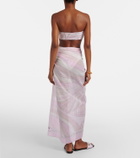 Pucci Iride cotton beach cover-up