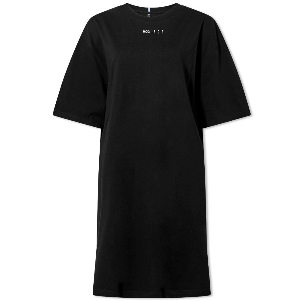Photo: McQ Contrast Logo T-Shirt Dress