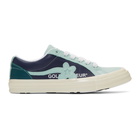 Converse Blue Golf le Fleur* Sneakers