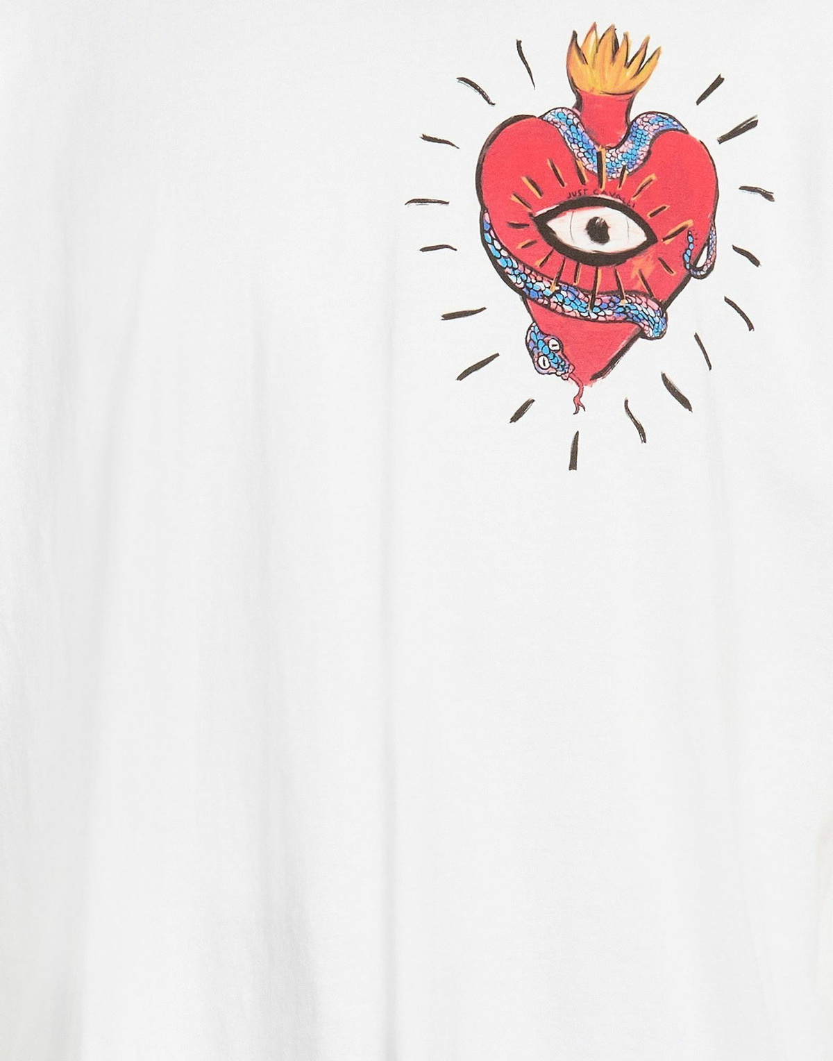 Just Cavalli Mens T-shirt in White
