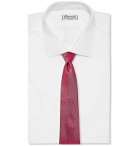 Canali - 8cm Silk-Jacquard Tie - Pink