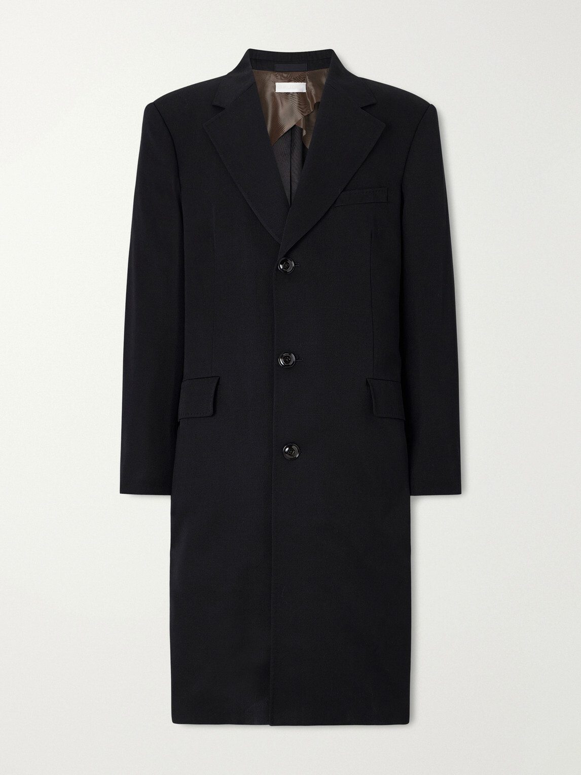 Our Legacy - Dolphin Virgin Wool-Gabardine Coat - Black