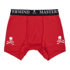 mastermind WORLD Three-Pack Multicolor Logo Boxer Briefs