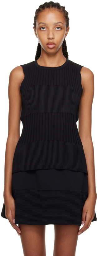 Photo: CFCL Black Fluted Tank Top