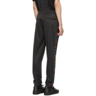 Marcelo Burlon County of Milan Black Kappa Edition Lounge Pants