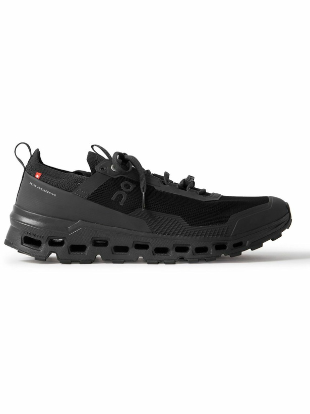 Photo: ON - Cloudultra 2 Rubber-Trimmed Mesh Running Sneakers - Black