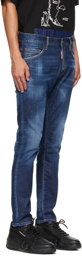 Dsquared2 Blue Faded Skater Jeans