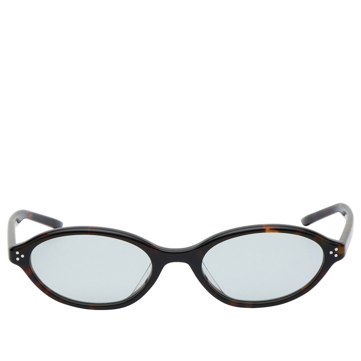 Gentle Monster La Cha Sunglasses in Tortoise/Green 