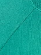 A.PRESSE - Vintage Cotton-Jersey Sweatshirt - Blue