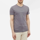 Calvin Klein Men's Monogram Logo T-Shirt in Fossil Grey