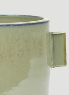 Glazed Shades Flower Pot in Grey