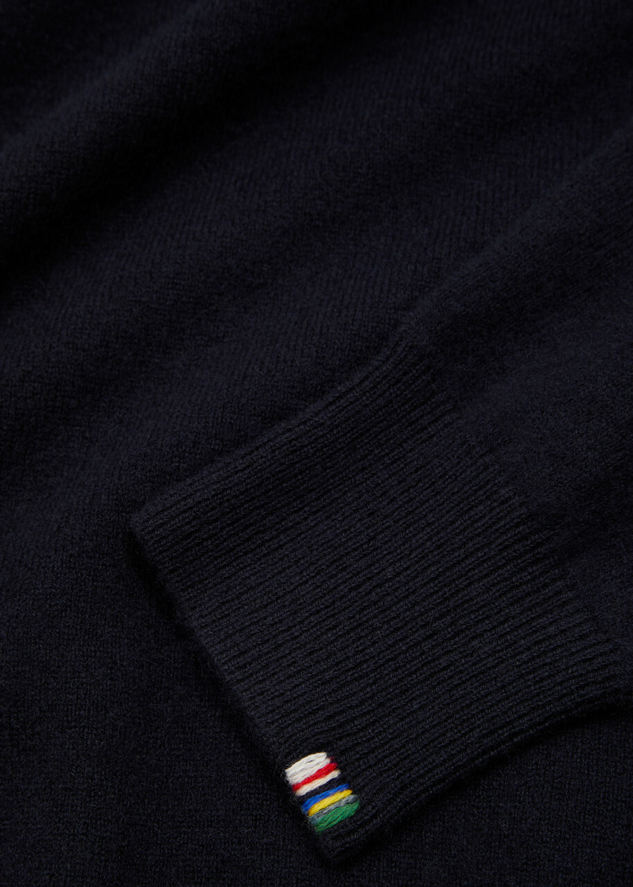 Extreme Cashmere N°36 Be Classic Cashmere-blend Jumper - Navy - One Size