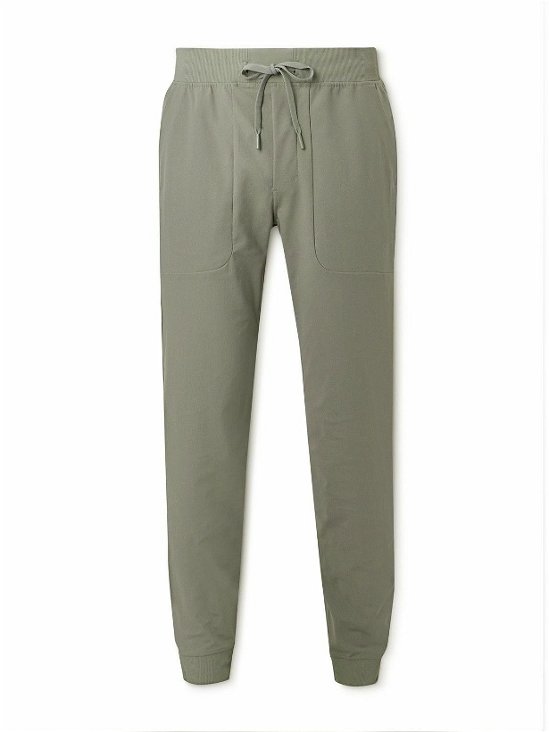 Photo: Lululemon - ABC Slim-Fit Tapered Recycled-Warpstreme™ Drawstring Trousers - Green