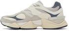 New Balance Gray & Beige 9060 Sneakers