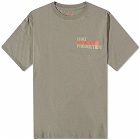 Nonnative Men's Dweller Bowery Logo T-Shirt in Cement