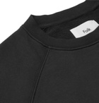 Folk - Rivet Loopback Cotton-Jersey Sweatshirt - Men - Black