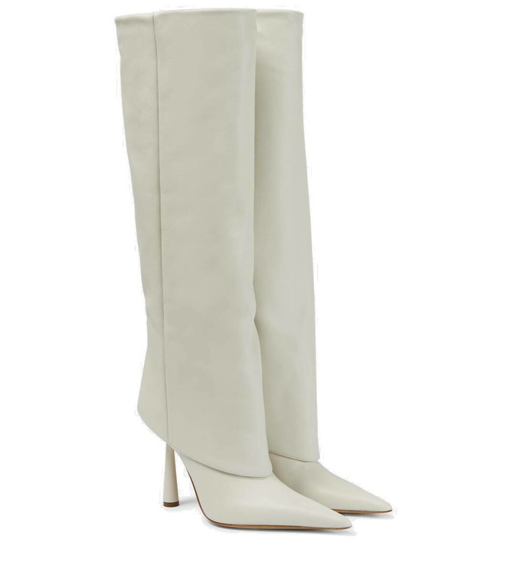 Photo: Gia Borghini Rosie 31 faux leather knee-high boots