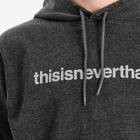 thisisneverthat Men's T-Logo Hoodie in Washed Black