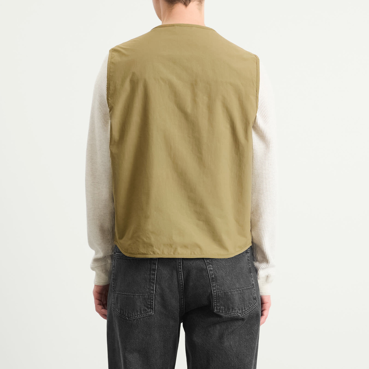 Barbour Men's Heritage + Utility Editor Casual Vest in British Khaki