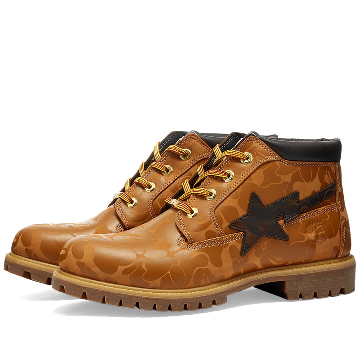 Photo: Timberland x BAPE Premium Chukka Boot