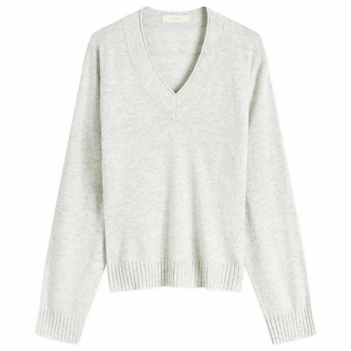 Photo: Faithfull The Brand Women's Frederikke Cashmere Sweater in Grey Marle