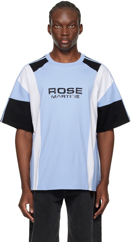Photo: Martine Rose Blue Paneled T-Shirt