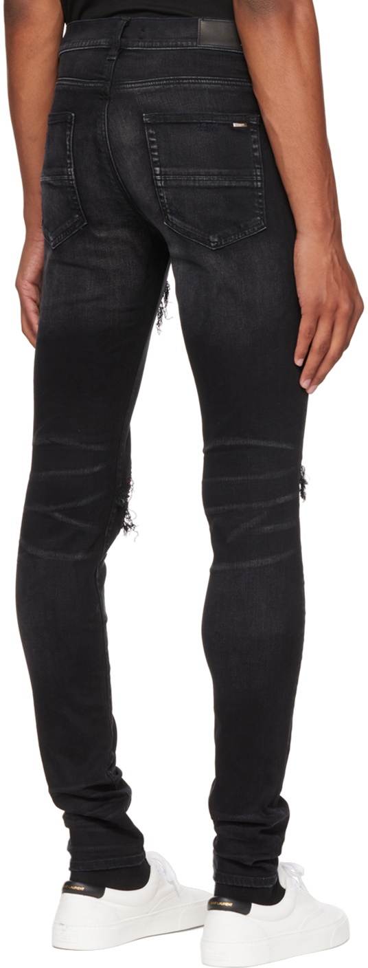 AMIRI Black Ultra Suede MX1 Jeans