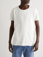 Nudie Jeans - Roger Slub Organic Cotton-Jersey T-Shirt - Neutrals