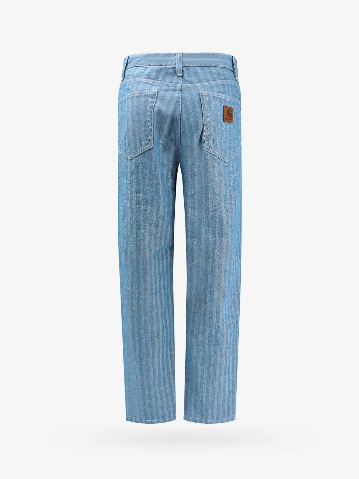 Carhartt Wip Men's Loose Fit Blue Denim Jeans Blue