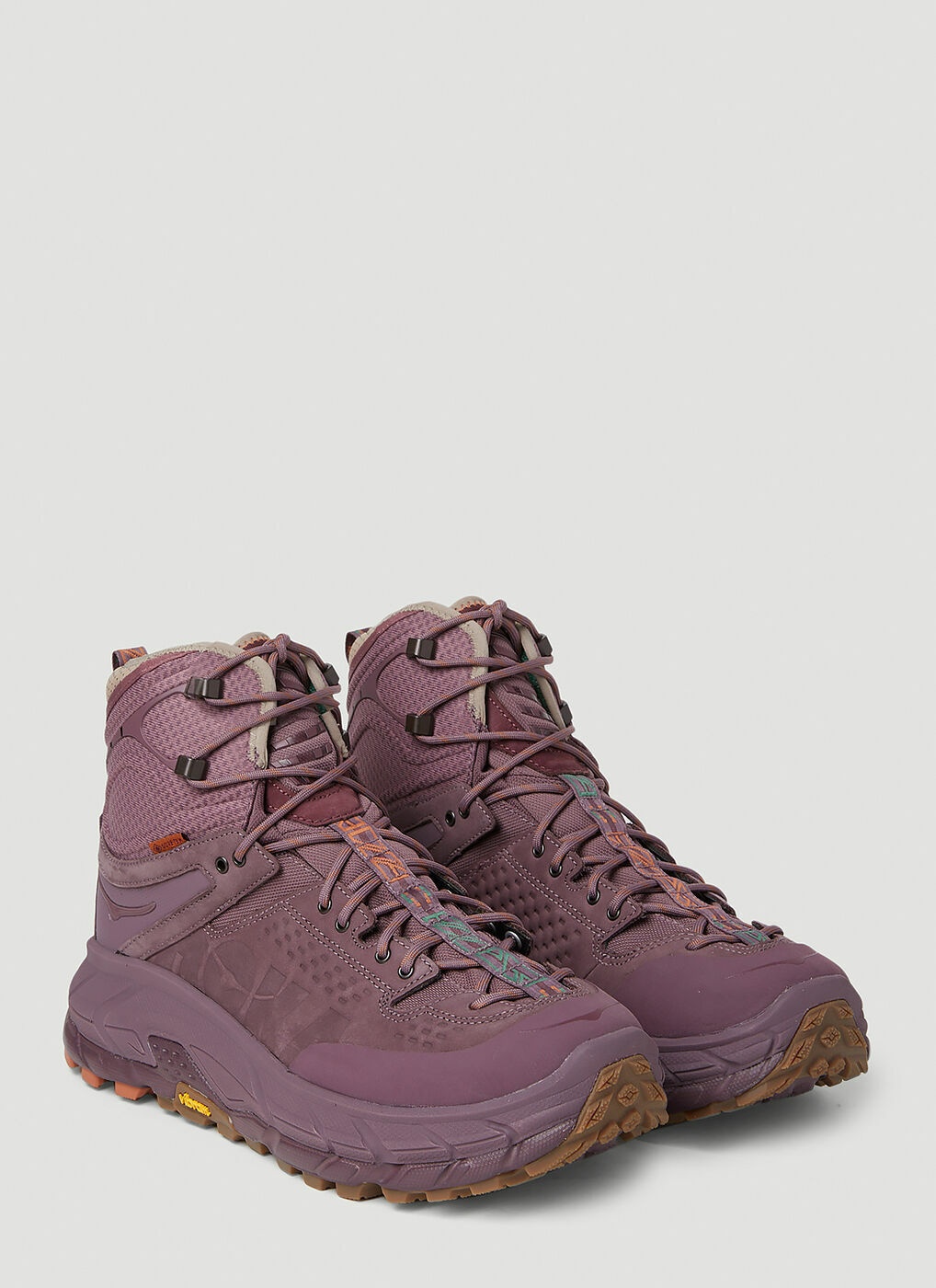 Hoka One One X Bodega Tor Ultra High Sneaker Boots in Purple