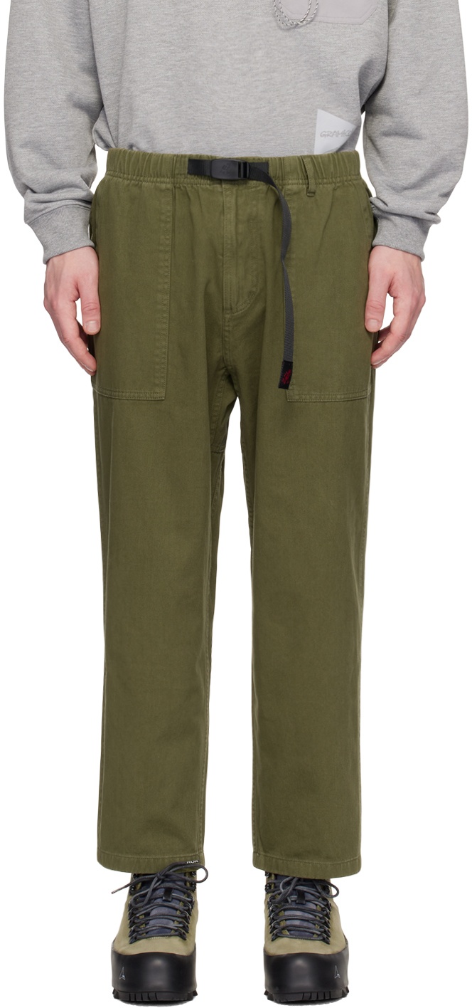 Photo: Gramicci Green Loose Tapered Trousers