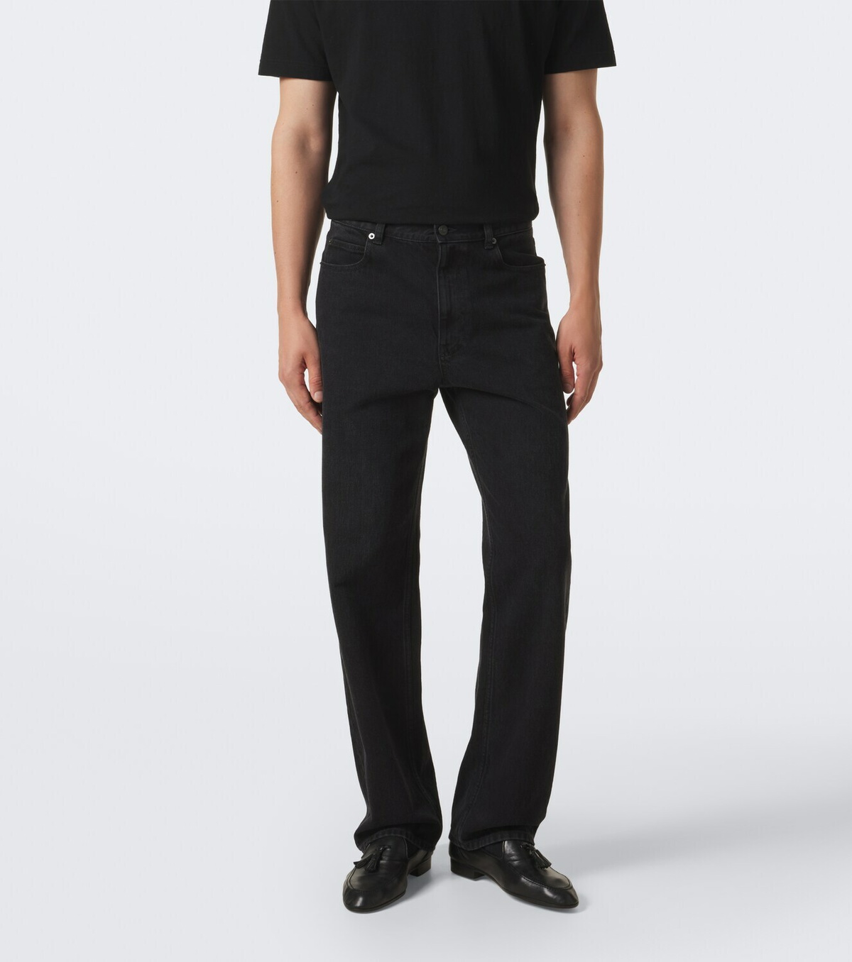 The Row Vanya straight jeans
