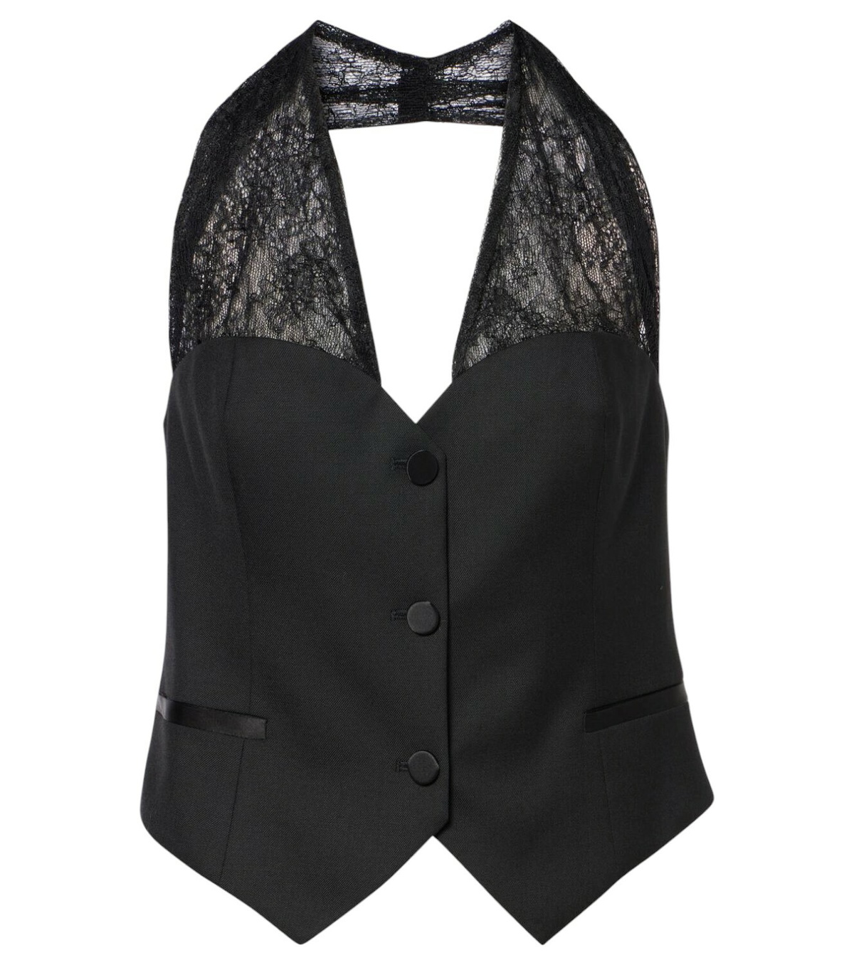 【Nina Ricci】 Cadyベスト Cady Drapped Open-Back Vest by Nina Ricci | Rent the Runway