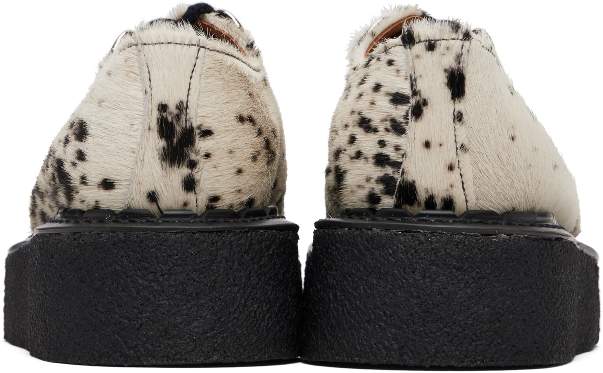 George Cox Black & Off-White Skipton Derbys