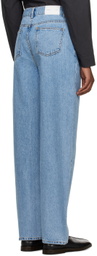 AMOMENTO Blue Faded Jeans
