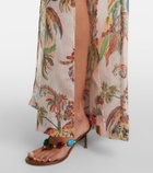 Etro Printed maxi skirt