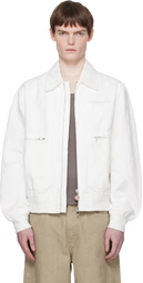 Casablanca White Monogram Jacket