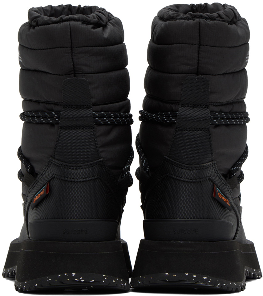 Suicoke Black BOWER-evab-HI-LACE Boots Suicoke