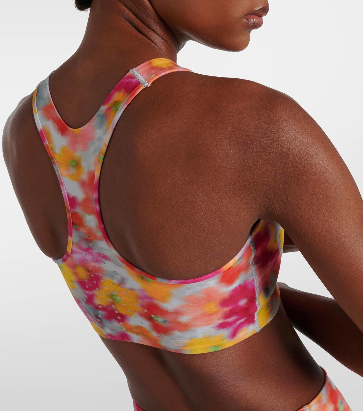Adidas by Stella McCartney Printed sports bra