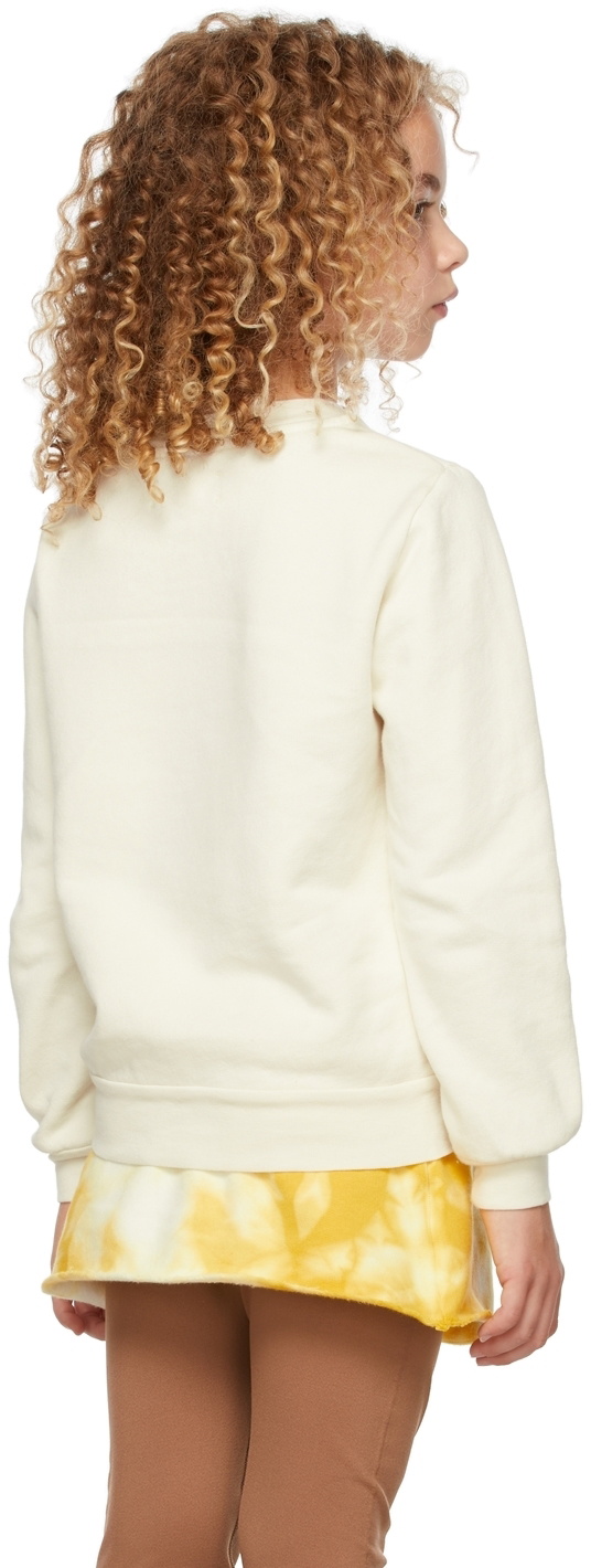 The Animals Observatory OverSized BEAR KIDS+ SWEATSHIRT yellow monster
