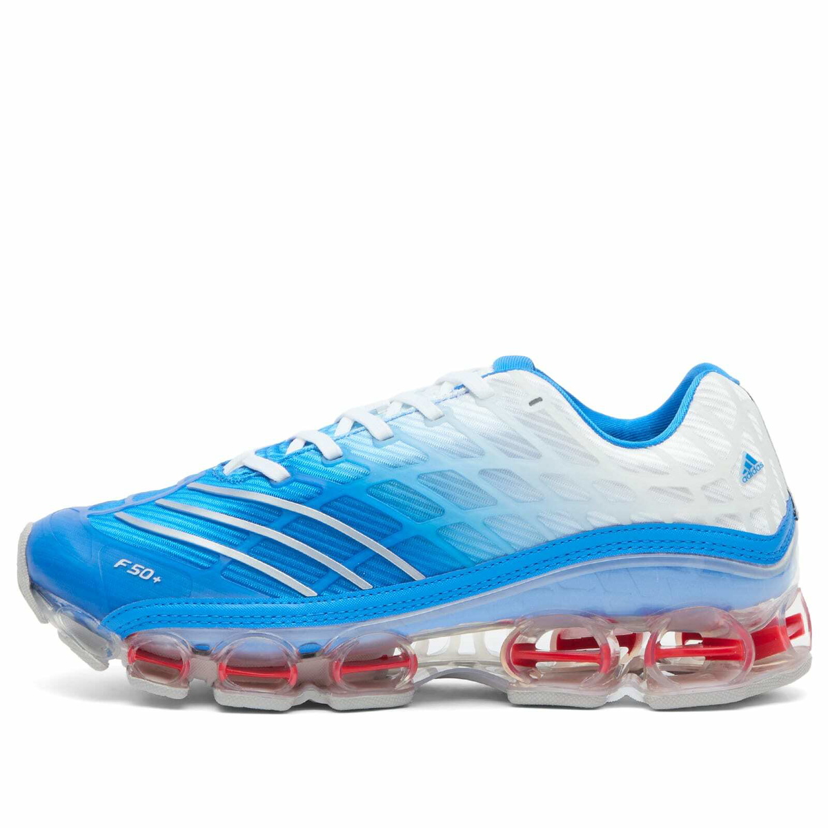 Adidas Men's Megaride F50 Sneaker in Bluebird/Silver Met./Ftwr