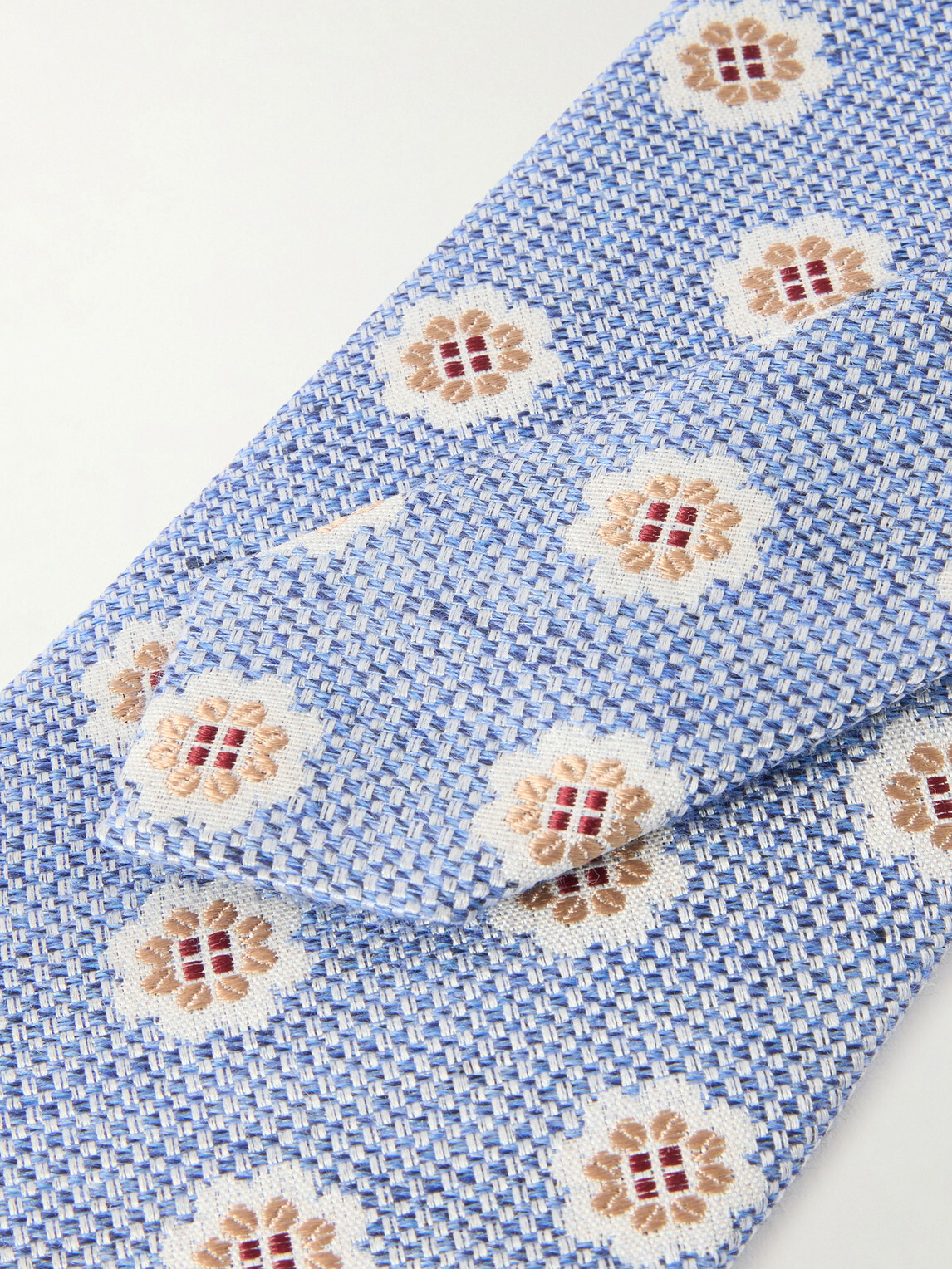 Favourbrook - Selworthy 8cm Cotton and Silk-Blend Jacquard Tie