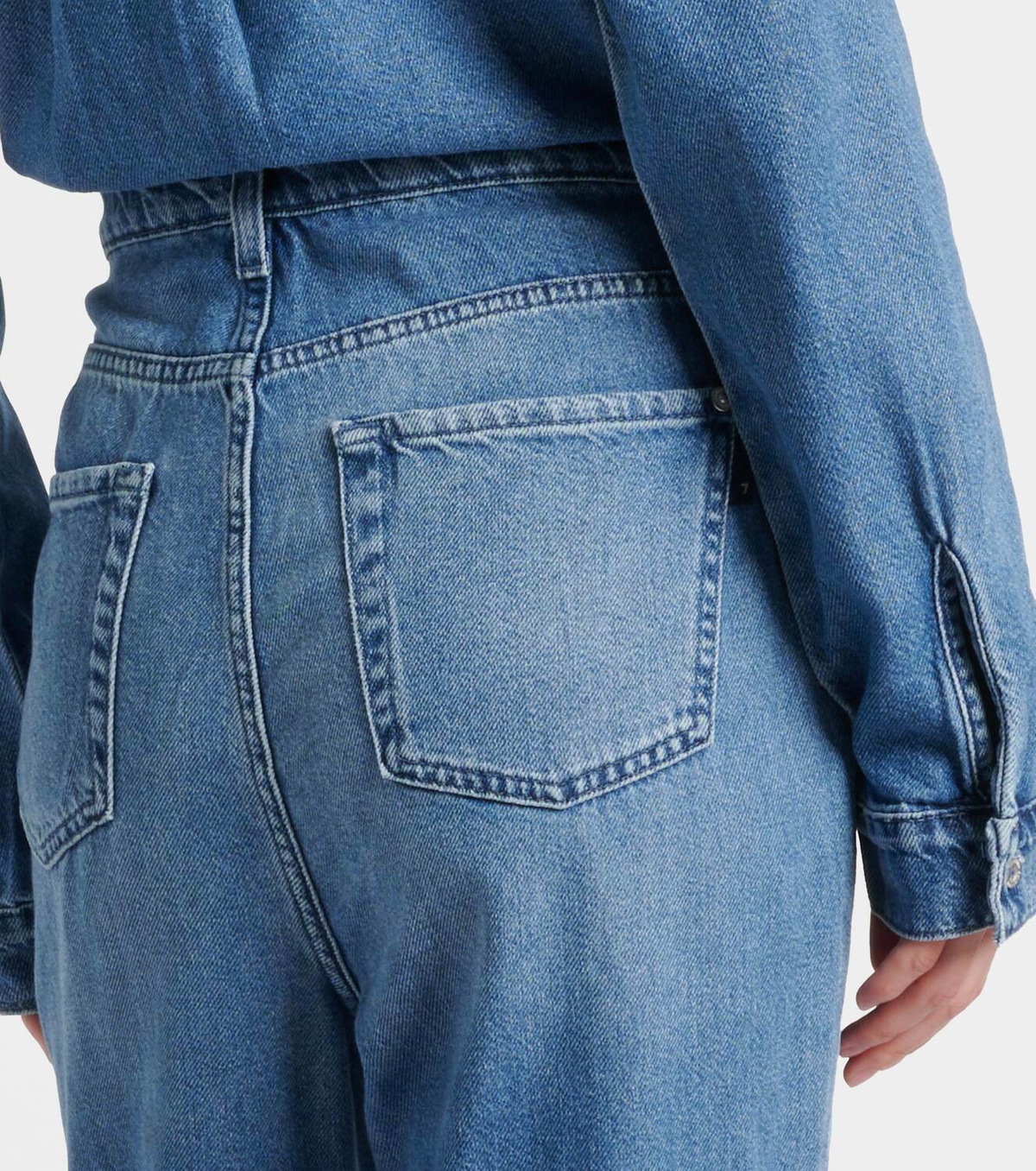 7 For All Mankind Denim jumpsuit